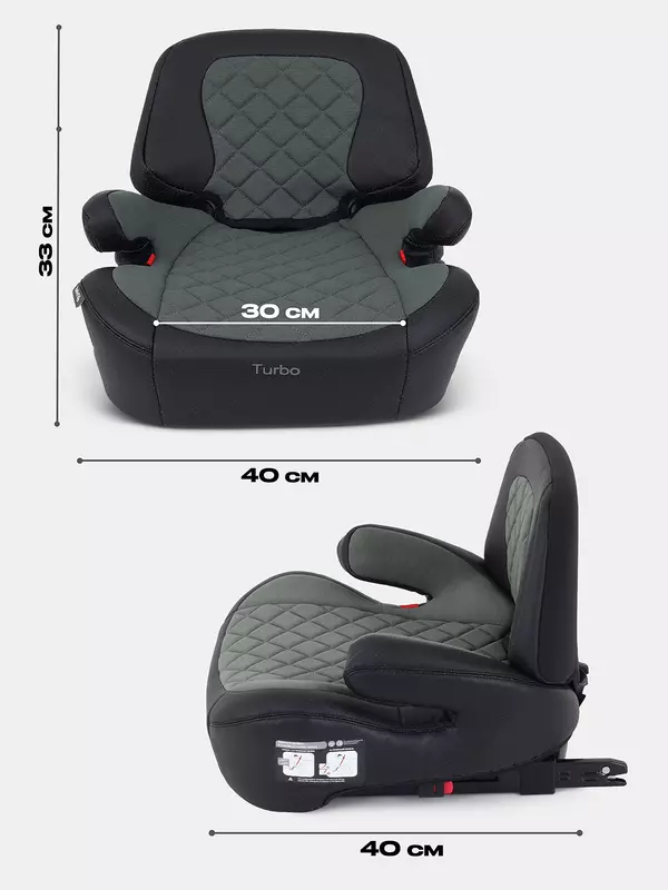 Автокресло Rant Turbo Pro Isofix 3 (22-36 кг) Green